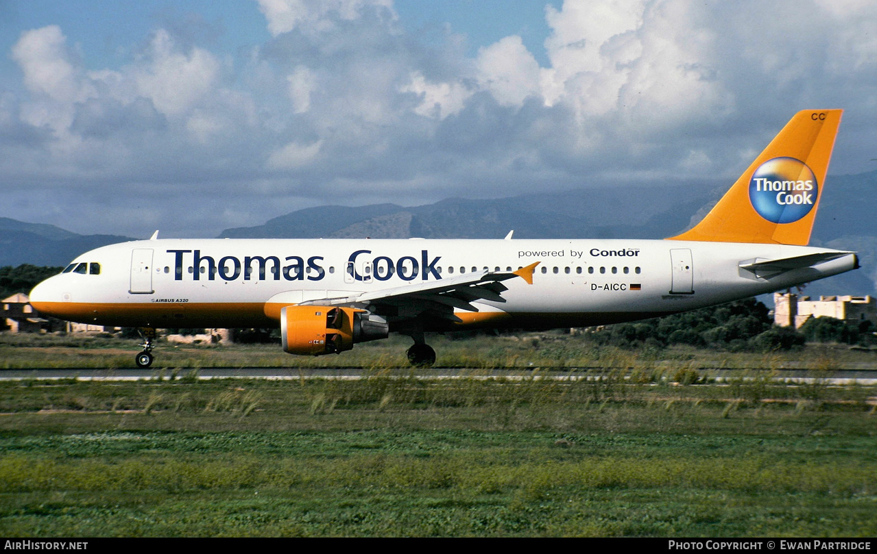 Aircraft Photo of D-AICC | Airbus A320-212 | Thomas Cook Airlines | AirHistory.net #635562