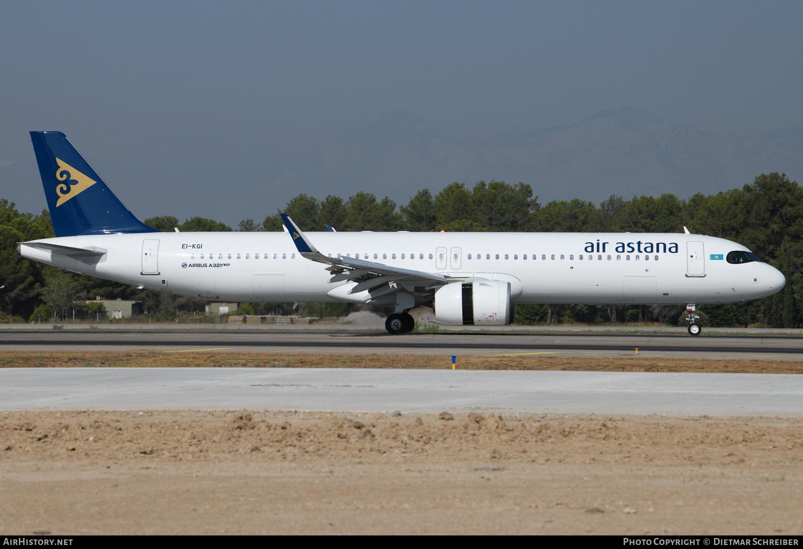 Aircraft Photo of EI-KGI | Airbus A321-271NX | Air Astana | AirHistory.net #635567
