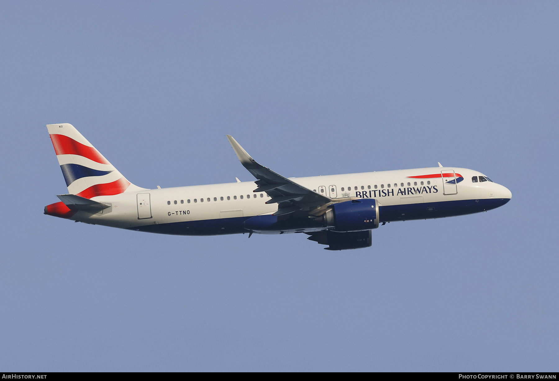 Aircraft Photo of G-TTNO | Airbus A320-251N | British Airways | AirHistory.net #635596