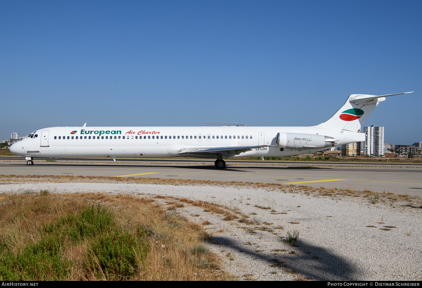 Aircraft Photo of LZ-LDU | McDonnell Douglas MD-82 (DC-9-82) | European Air Charter | AirHistory.net #635601