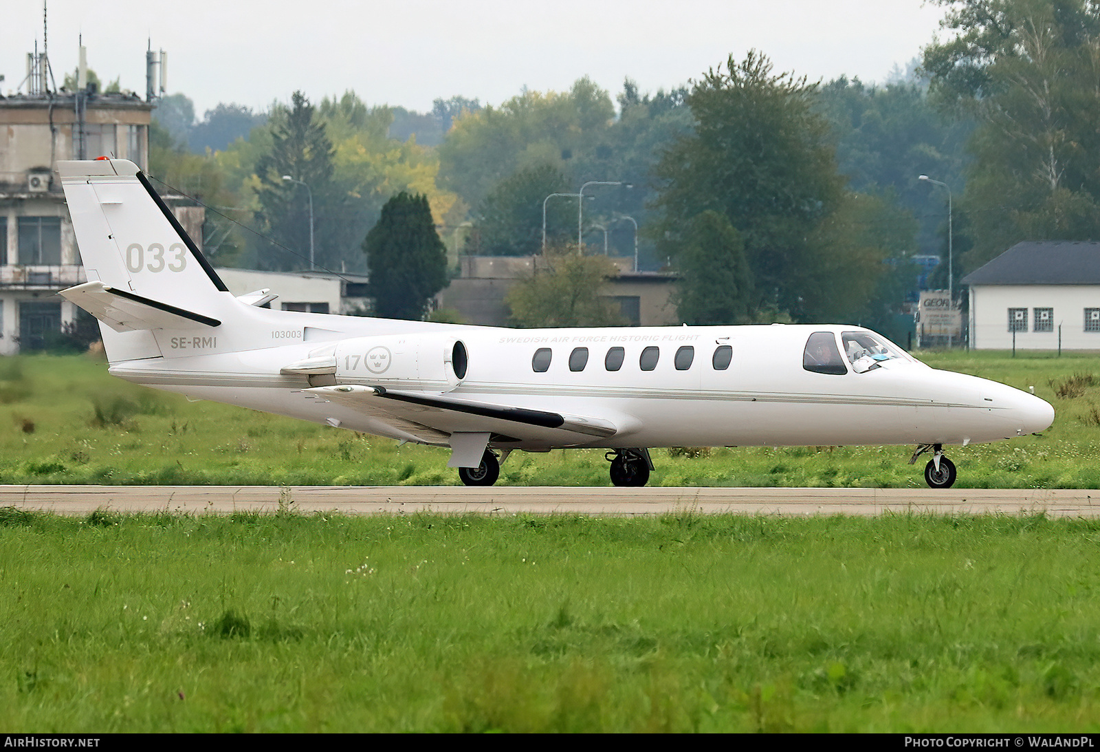 Aircraft Photo of SE-RMI / 103003 | Cessna 550 Citation II | Swedish Air Force Historic Flight | Sweden - Air Force | AirHistory.net #635607