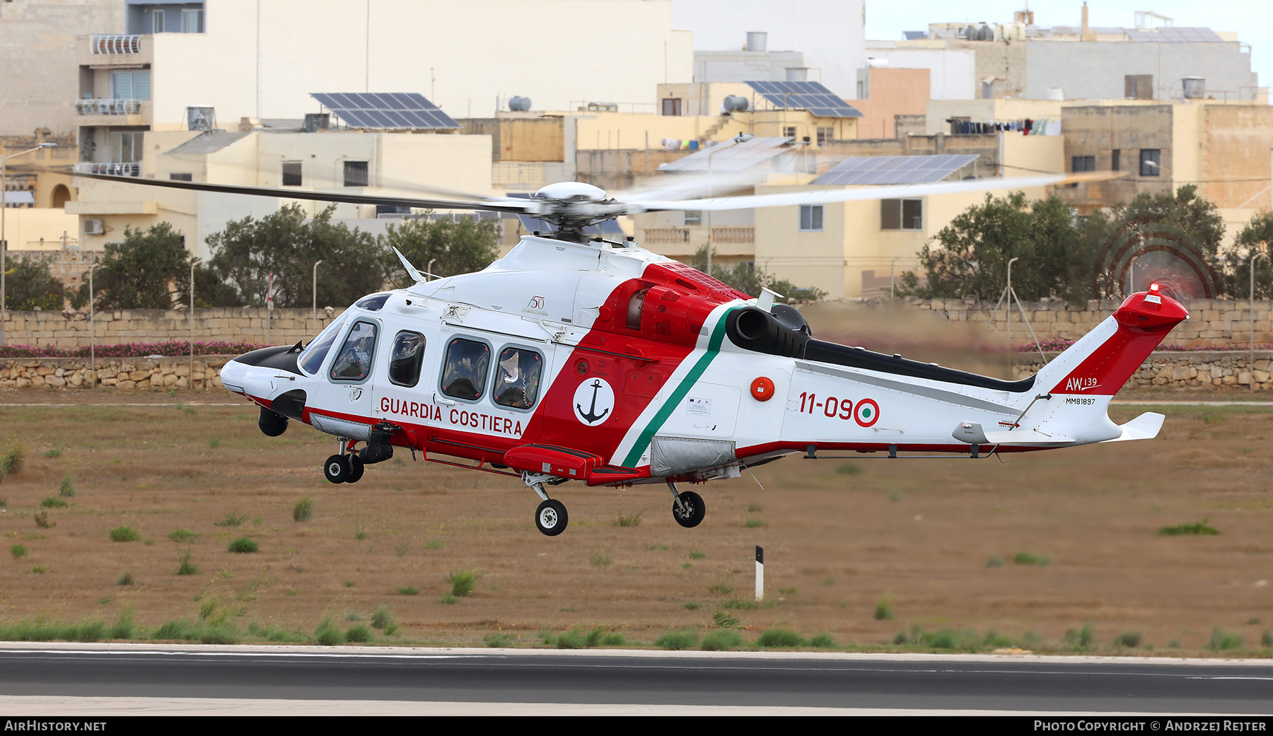 Aircraft Photo of MM81897 | AgustaWestland AW-139CP | Italy - Guardia Costiera | AirHistory.net #635608