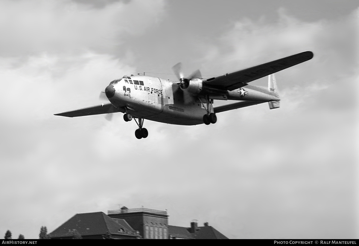 Aircraft Photo of 53-8145 / 38145 | Fairchild C-119G Flying Boxcar | USA - Air Force | AirHistory.net #635635