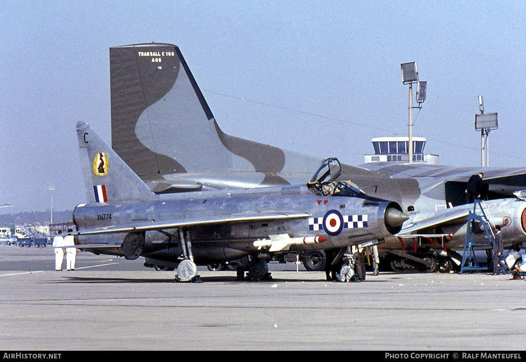 Aircraft Photo of XN774 | English Electric Lightning F2 | UK - Air Force | AirHistory.net #635646