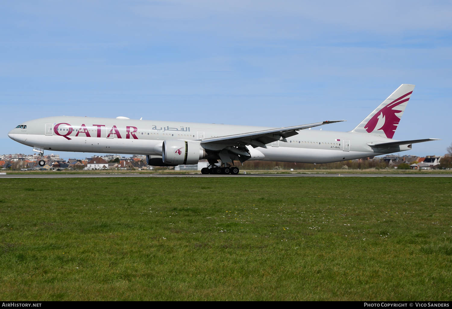 Aircraft Photo of A7-BAL | Boeing 777-3DZ/ER | Qatar Airways | AirHistory.net #635647