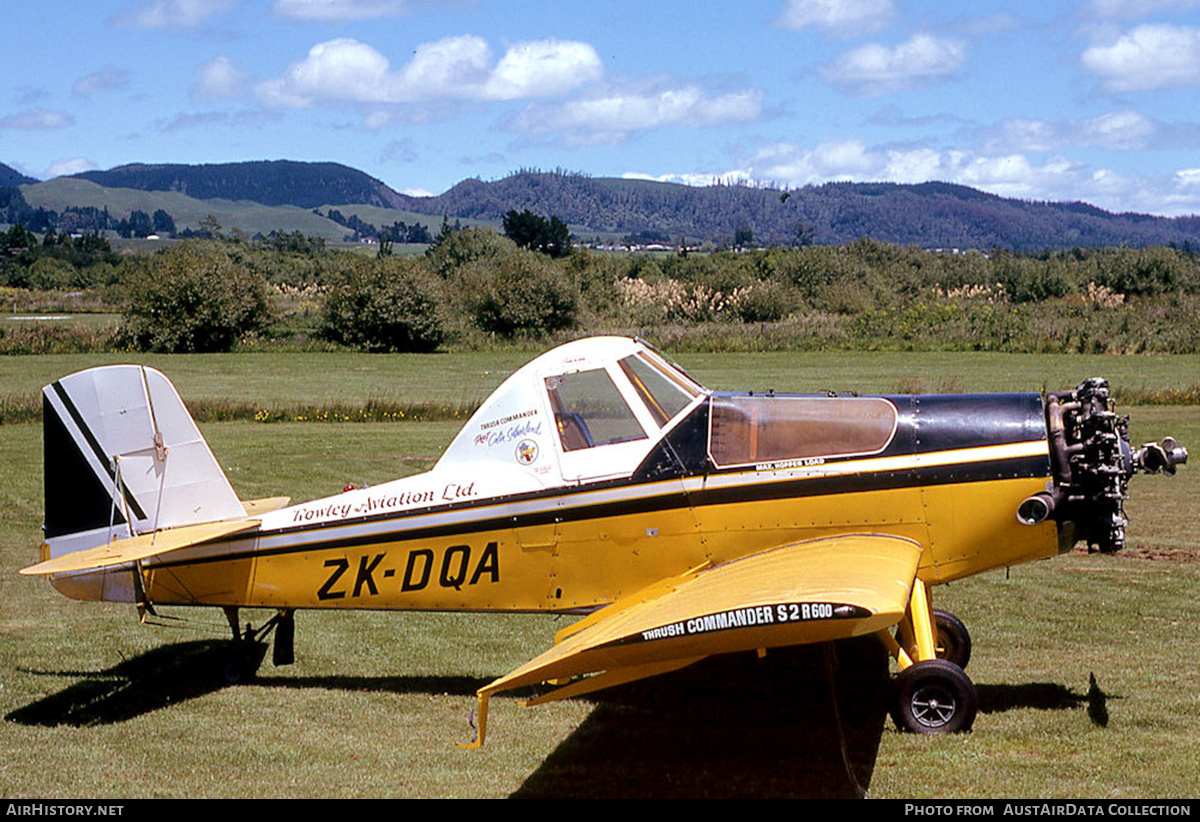 Aircraft Photo of ZK-DQA | Rockwell S2R Thrush Commander | Rowley Aviation | AirHistory.net #635652