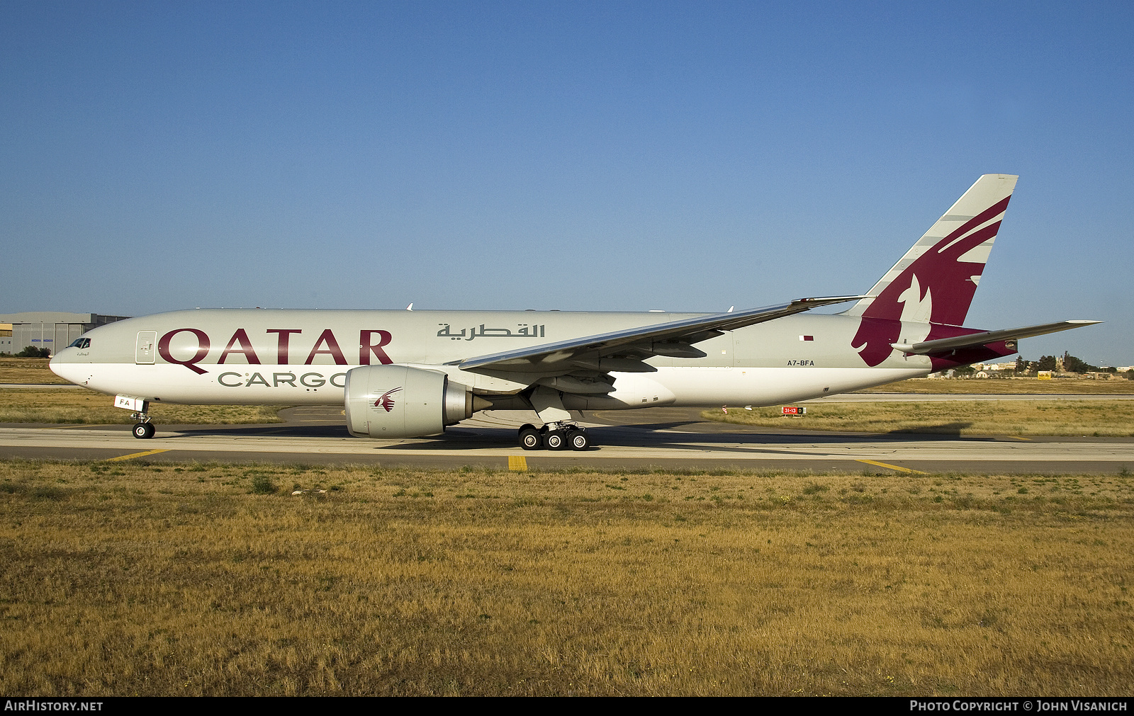 Aircraft Photo of A7-BFA | Boeing 777-FDZ | Qatar Airways Cargo | AirHistory.net #635669