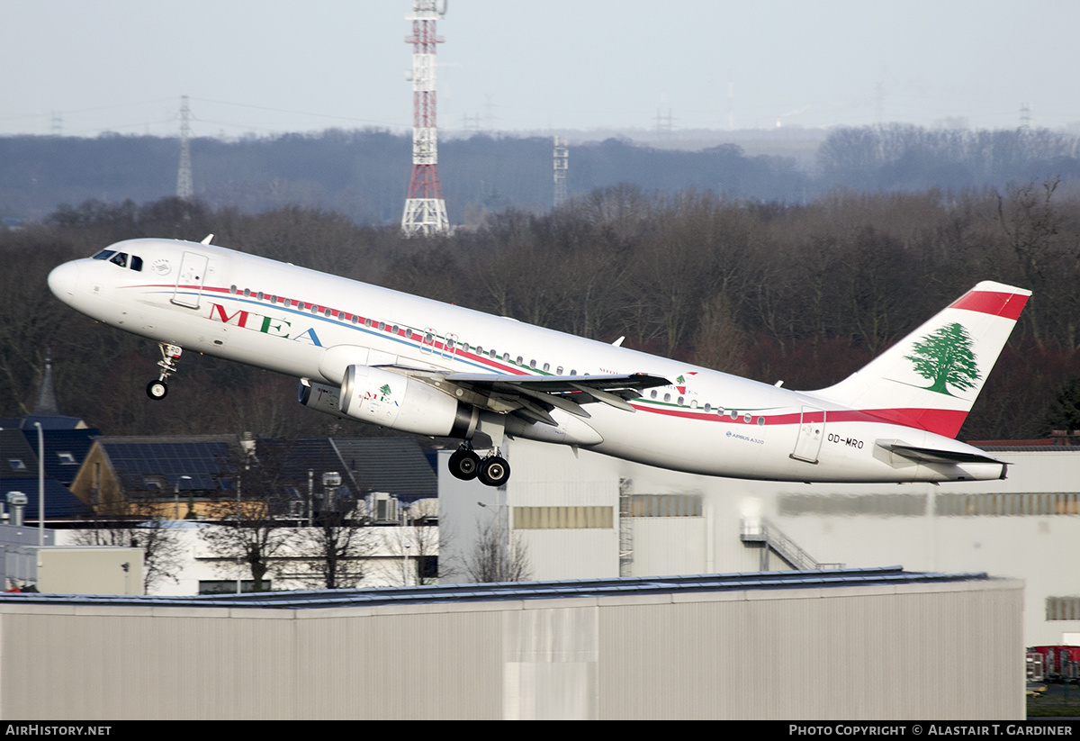 Aircraft Photo of OD-MRO | Airbus A320-232 | MEA - Middle East Airlines | AirHistory.net #635670