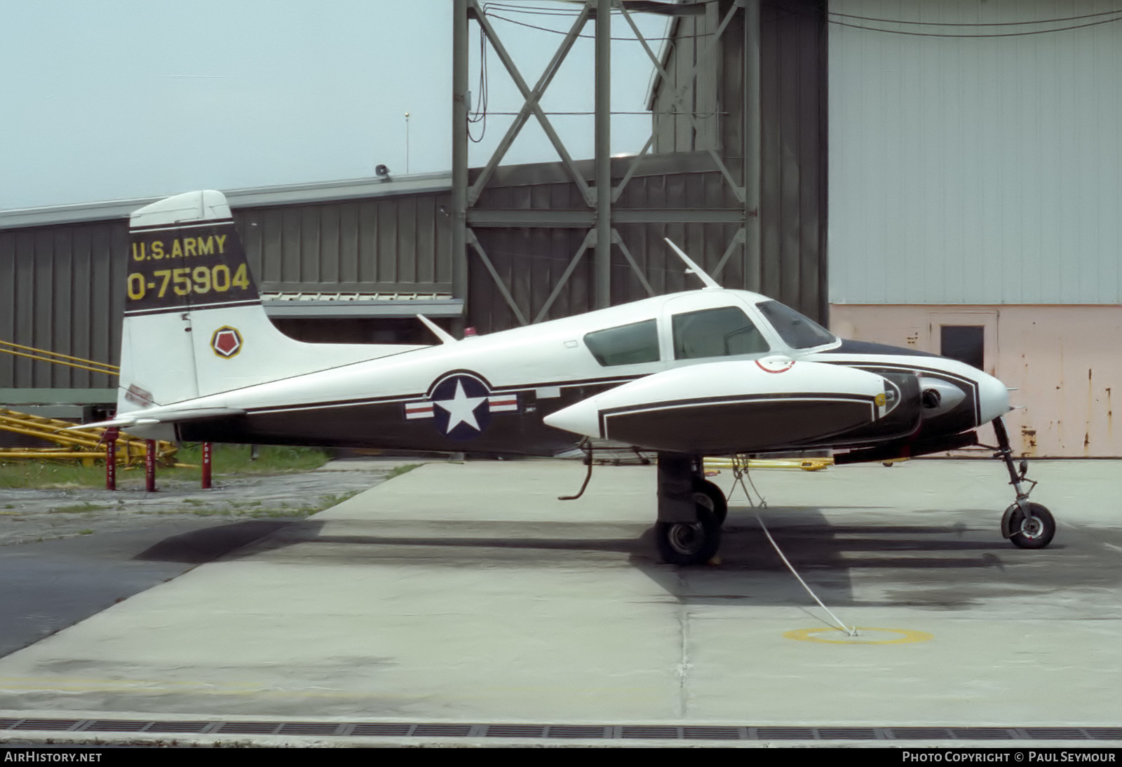Aircraft Photo of 57-5904 / 0-75904 | Cessna U-3A Blue Canoe (310A/L-27A) | USA - Army | AirHistory.net #635694
