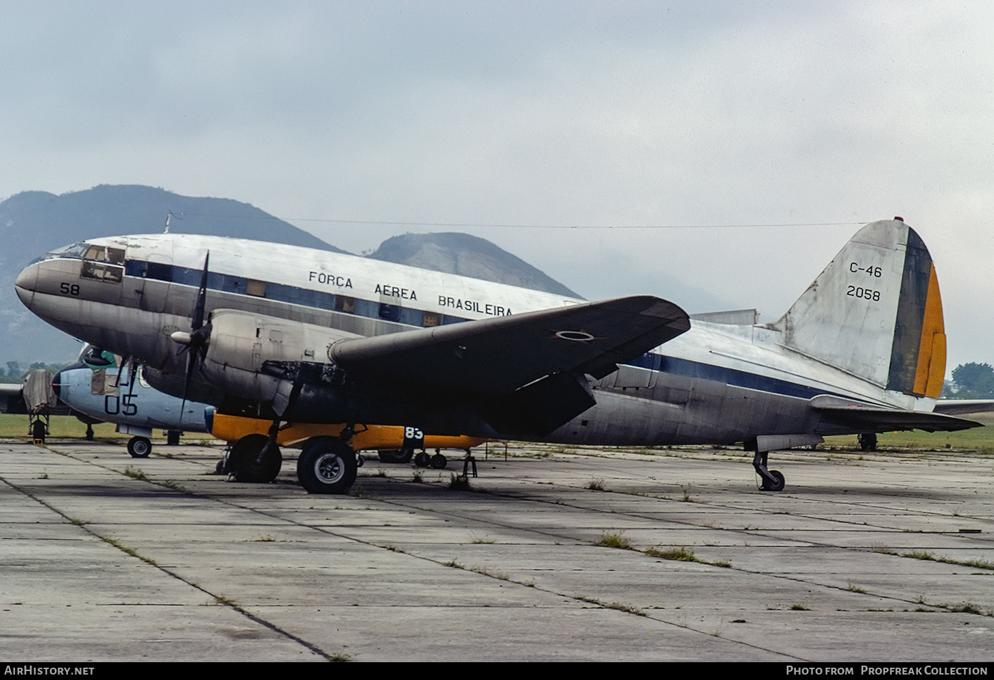 Aircraft Photo of 2058 | Curtiss C-46 Commando | Brazil - Air Force | AirHistory.net #635707