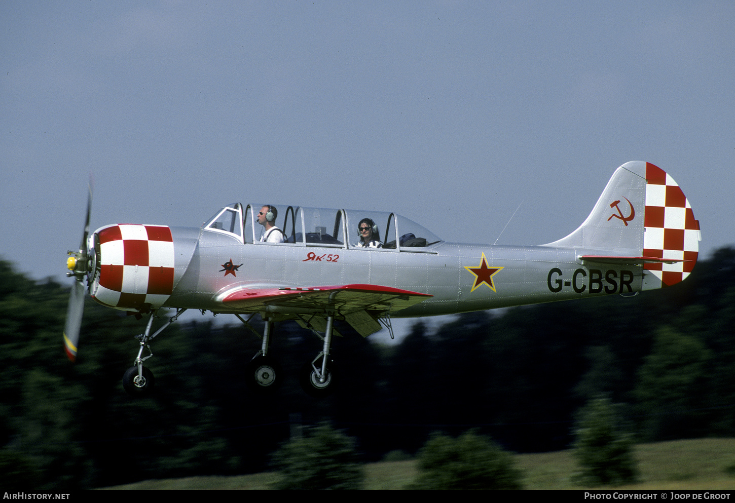Aircraft Photo of G-CBSR | Yakovlev Yak-52 | Soviet Union - Air Force | AirHistory.net #635729