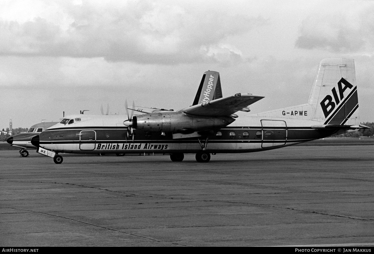 Aircraft Photo of G-APWE | Handley Page HPR-7 Herald 201 | British Island Airways - BIA | AirHistory.net #635739