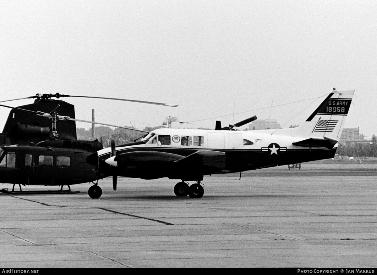 Aircraft Photo of 67-18058 / 18058 | Beech U-21A Ute | USA - Army | AirHistory.net #635743