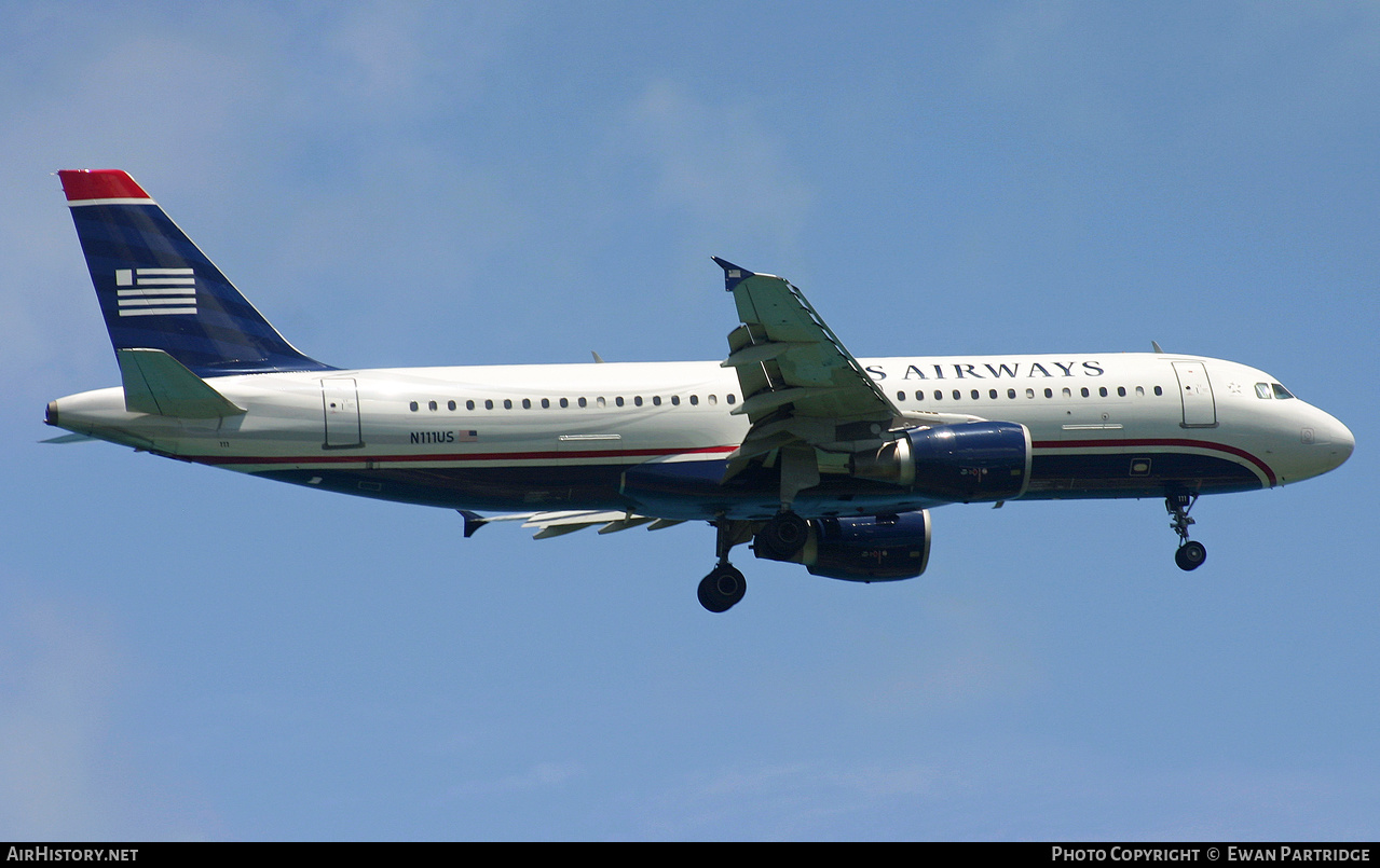 Aircraft Photo of N111US | Airbus A320-214 | US Airways | AirHistory.net #635750