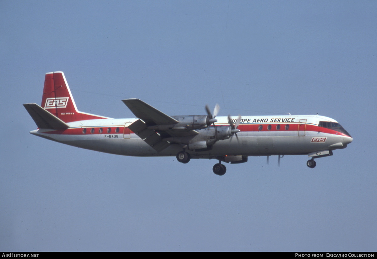 Aircraft Photo of F-BXOG | Vickers 952 Vanguard | EAS - Europe Aero Service | AirHistory.net #635757