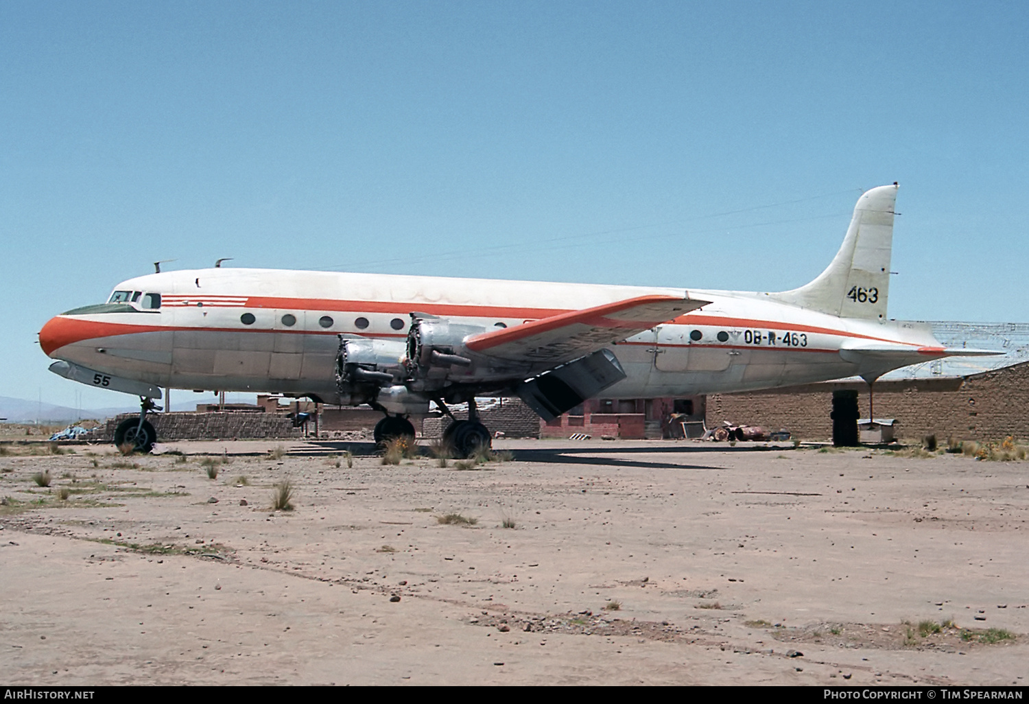 Aircraft Photo of OB-R-463 | Douglas C54B-DC | Faucett | AirHistory.net #635760