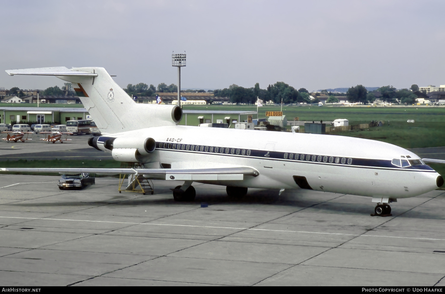 Aircraft Photo of A4O-CF | Boeing 727-30 | Oman - Police | AirHistory.net #635768