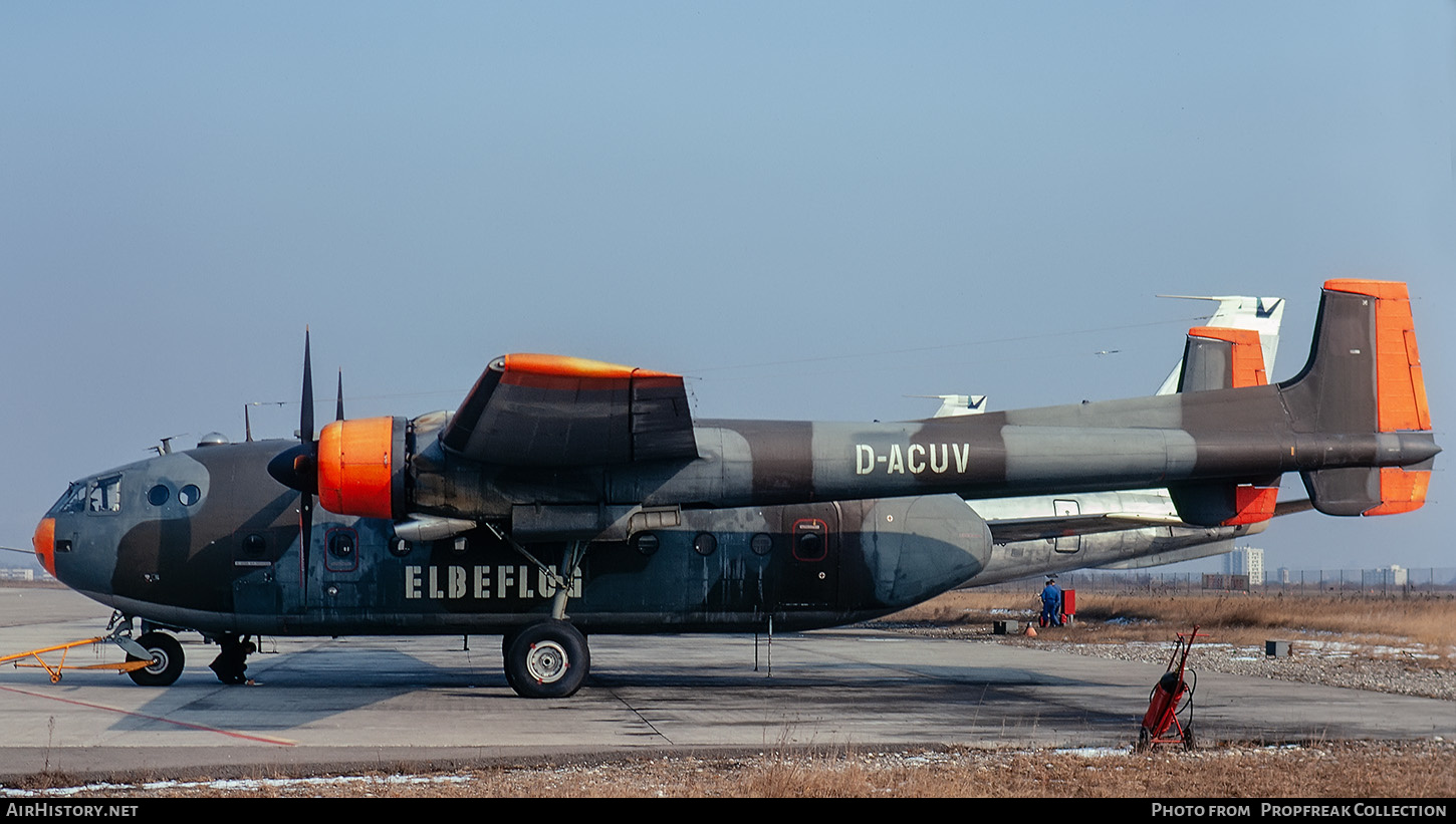 Aircraft Photo of D-ACUV | Nord 2501D Noratlas | Elbeflug - EFL | AirHistory.net #635774