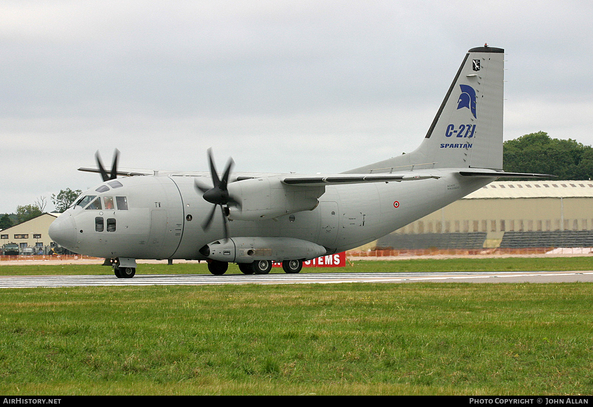 Aircraft Photo of MMCSX62127 | Alenia C-27J Spartan | Italy - Air Force | AirHistory.net #635810