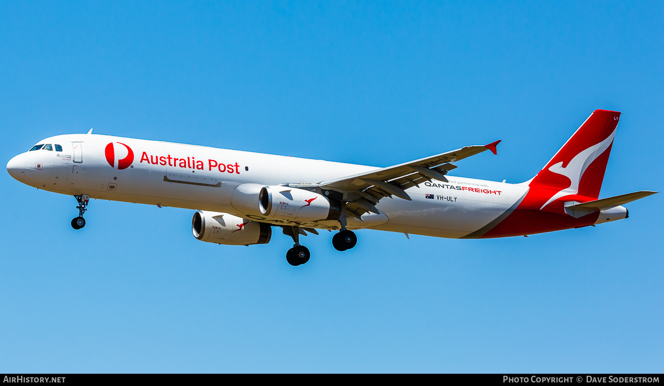 Aircraft Photo of VH-ULY | Airbus A321-231 | Australia Post | AirHistory.net #635854