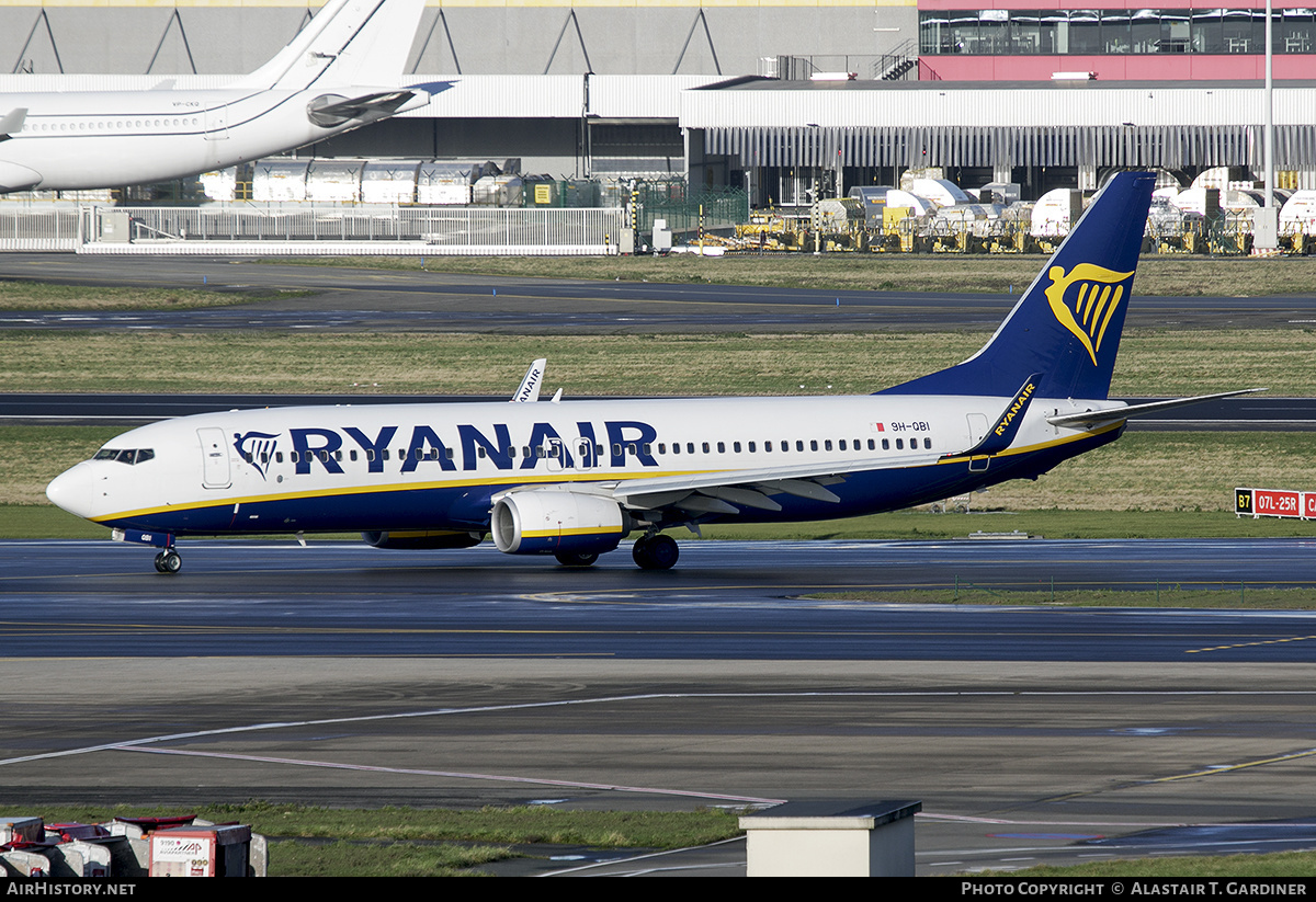 Aircraft Photo of 9H-QBI | Boeing 737-8AS | Ryanair | AirHistory.net #635865