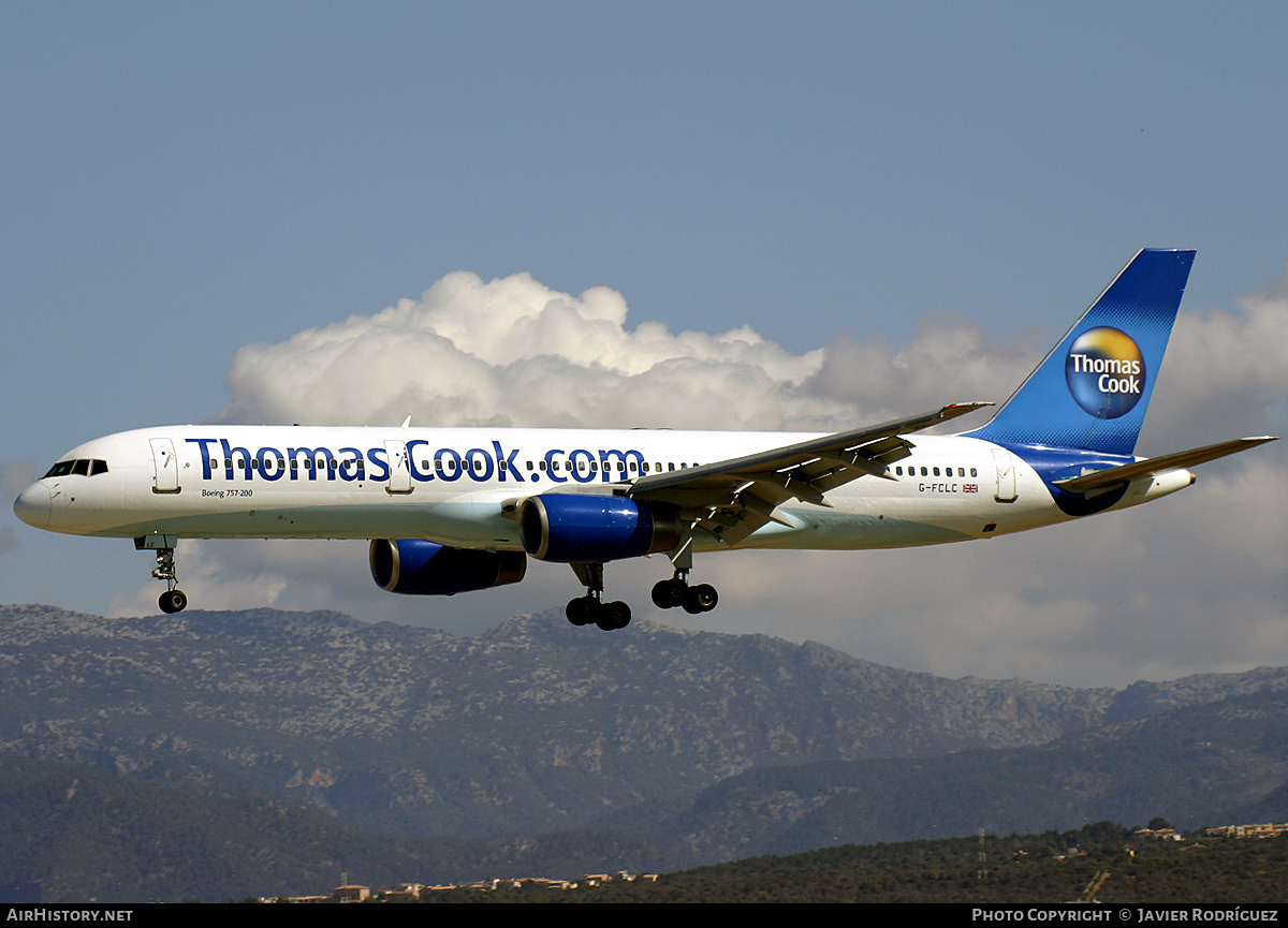 Aircraft Photo of G-FCLC | Boeing 757-28A | Thomas Cook Airlines | AirHistory.net #635866