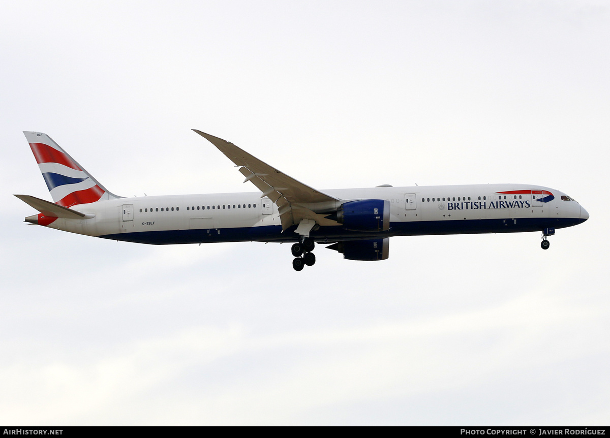 Aircraft Photo of G-ZBLF | Boeing 787-10 Dreamliner | British Airways | AirHistory.net #635867
