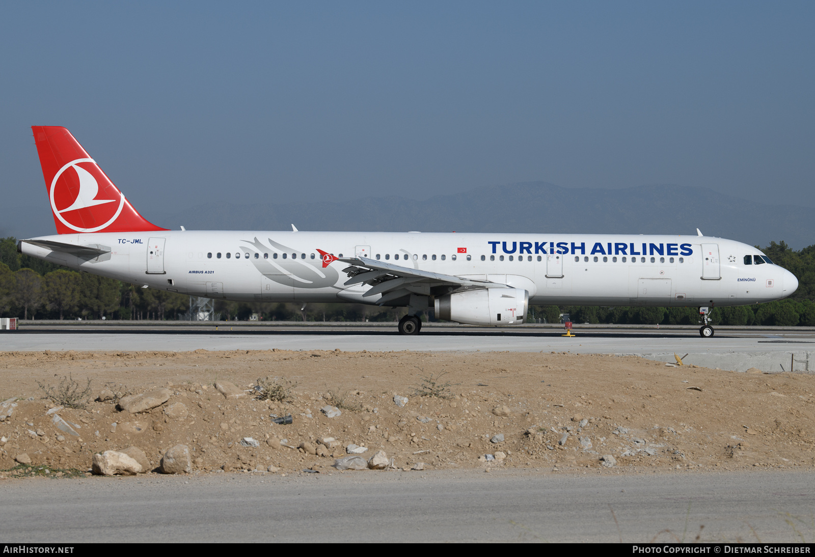 Aircraft Photo of TC-JML | Airbus A321-231 | Turkish Airlines | AirHistory.net #635888