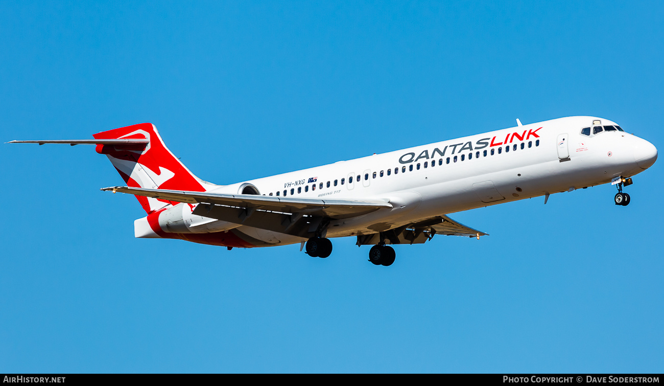 Aircraft Photo of VH-NXG | Boeing 717-2K9 | QantasLink | AirHistory.net #635921