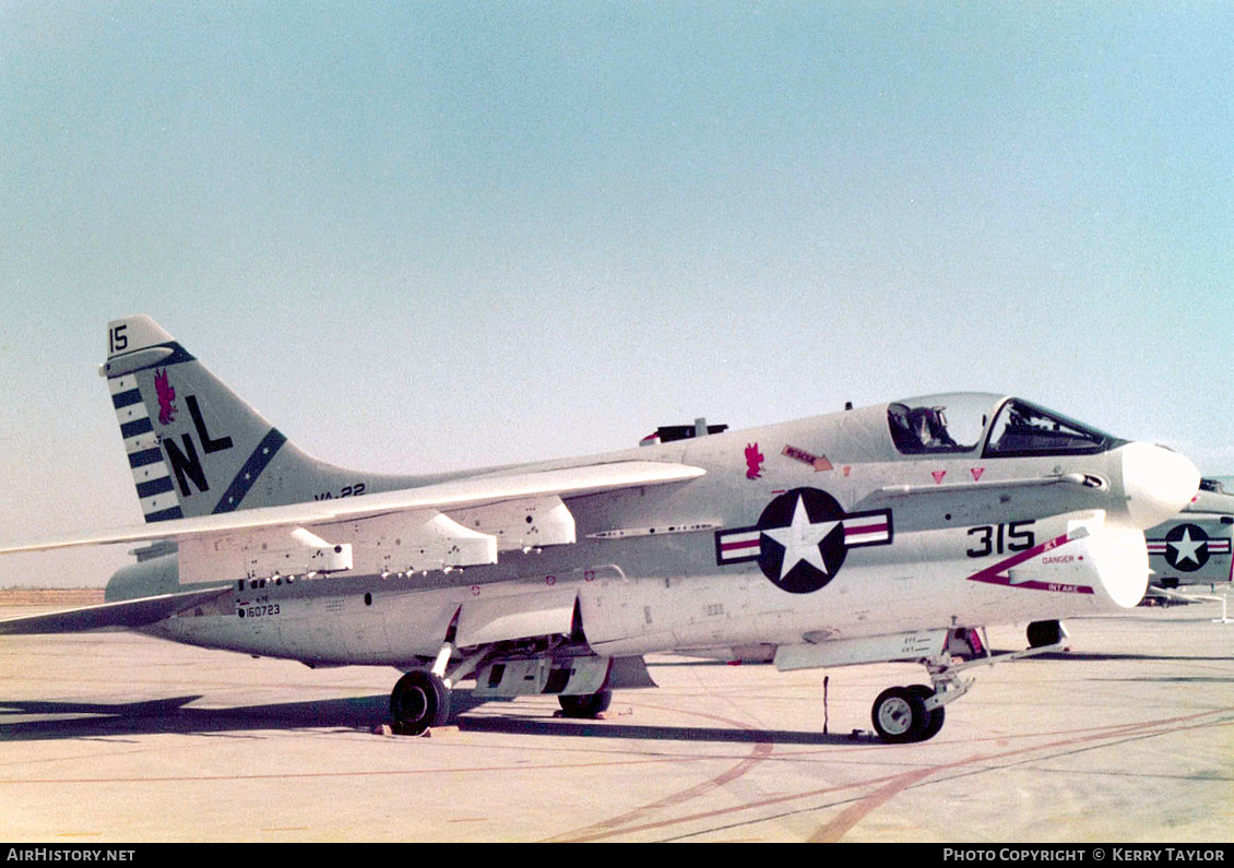 Aircraft Photo of 160723 | Vought A-7E Corsair II | USA - Navy | AirHistory.net #635936