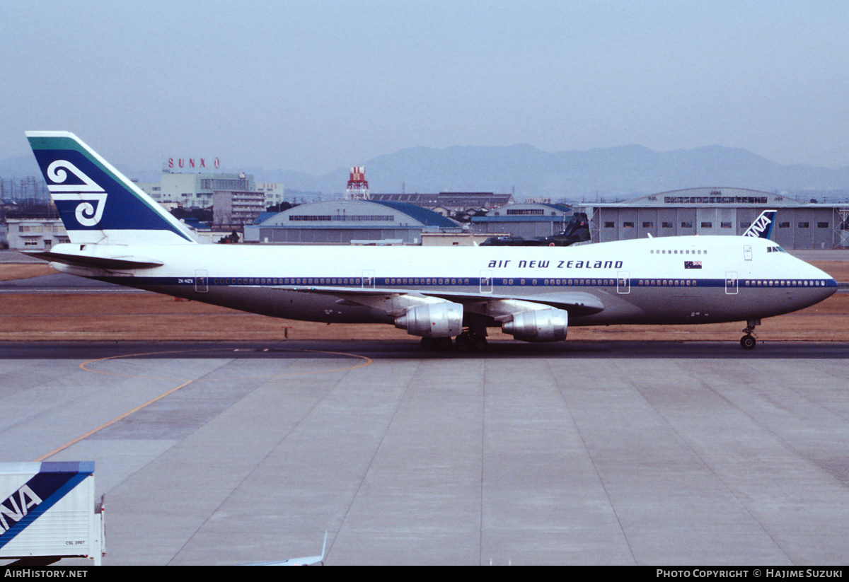 Aircraft Photo of ZK-NZX | Boeing 747-219B | Air New Zealand | AirHistory.net #635993
