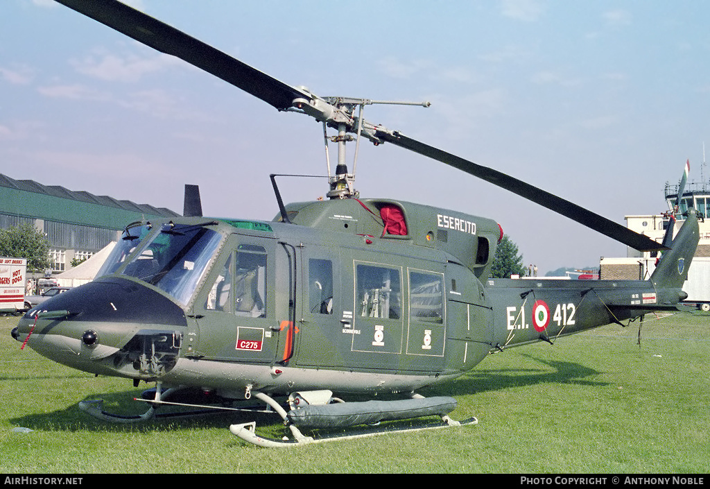 Aircraft Photo of MM81128 | Agusta AB-212 | Italy - Army | AirHistory.net #636002