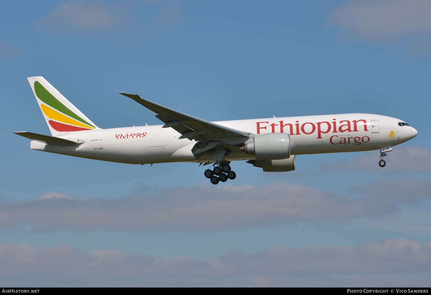 Aircraft Photo of ET-AVQ | Boeing 777-F | Ethiopian Airlines Cargo | AirHistory.net #636008