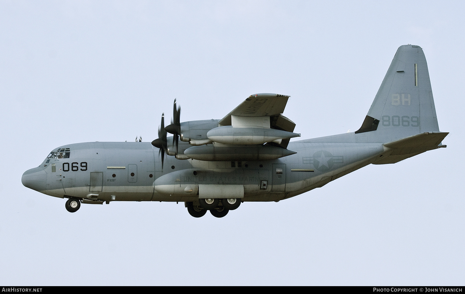 Aircraft Photo of 168069 / 8069 | Lockheed Martin KC-130J Hercules | USA - Marines | AirHistory.net #636011