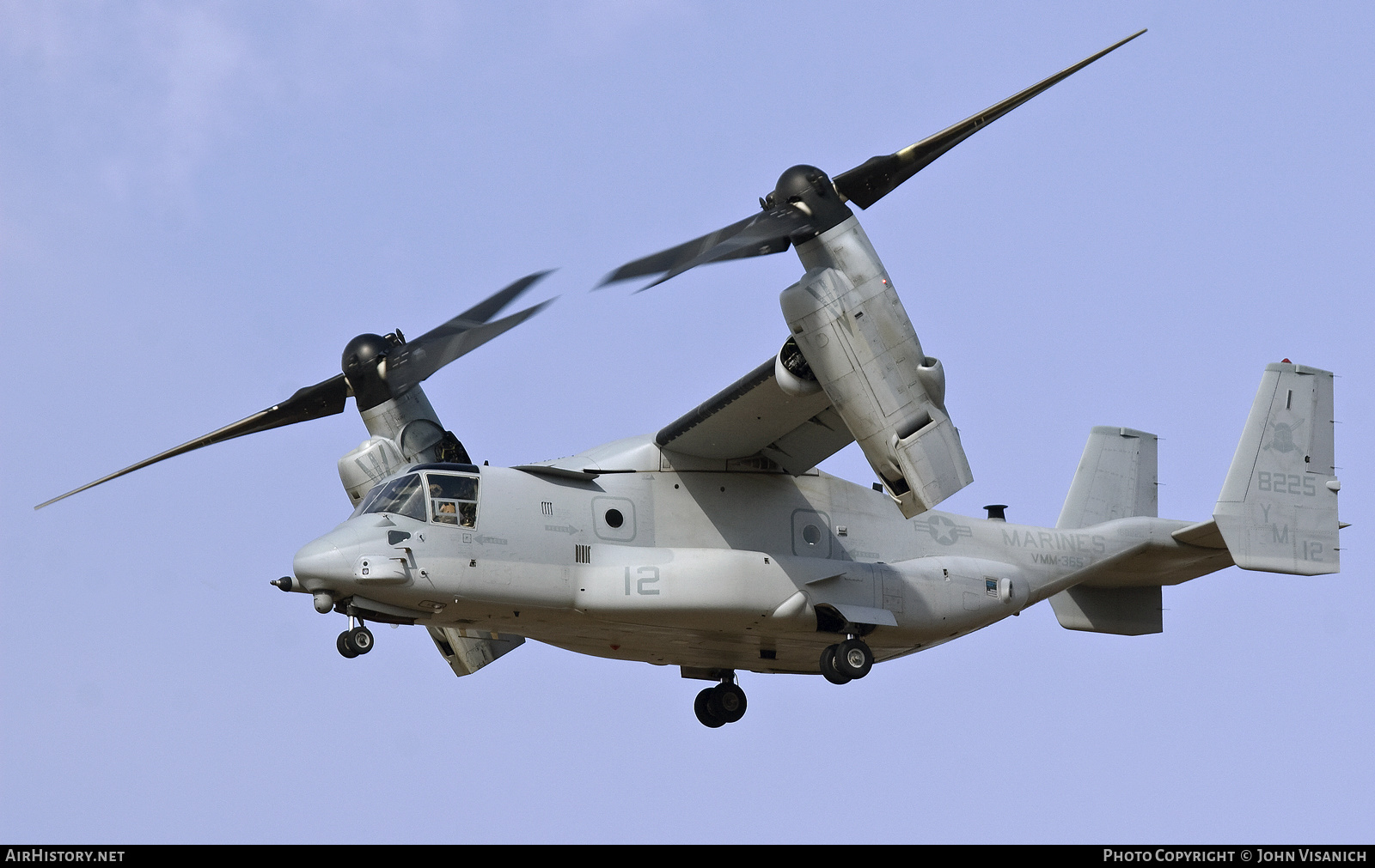 Aircraft Photo of 168225 / 8225 | Bell-Boeing MV-22B Osprey | USA - Marines | AirHistory.net #636023