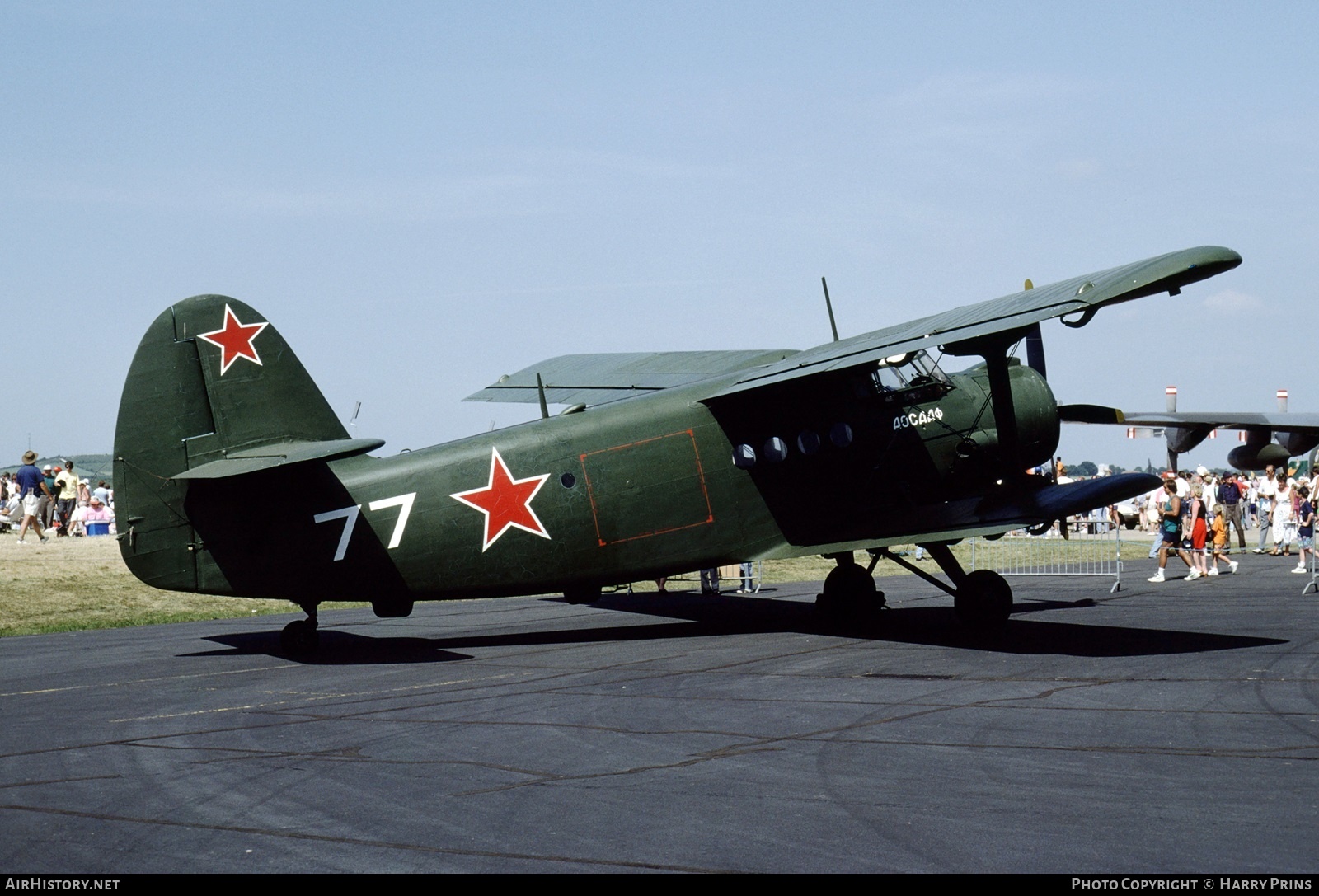 Aircraft Photo of G-BTCU / 77 | Antonov An-2T | Soviet Union - DOSAAF | AirHistory.net #636033