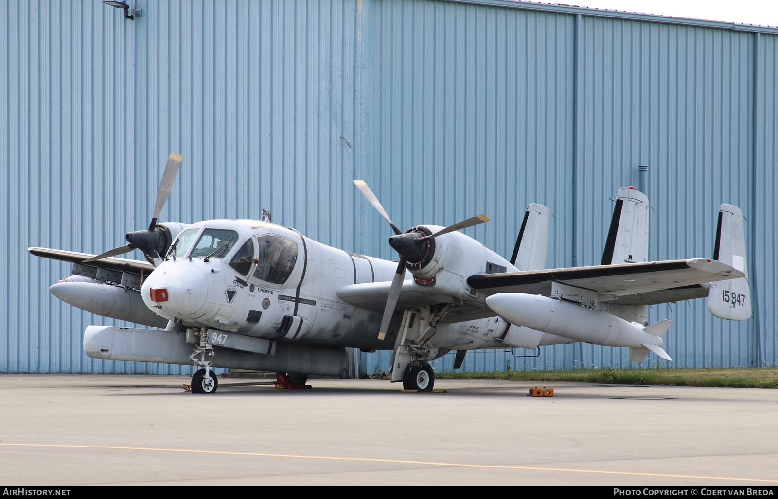 Aircraft Photo of 68-15947 / N947AH | Grumman OV-1D Mohawk | USA - Army | AirHistory.net #636043