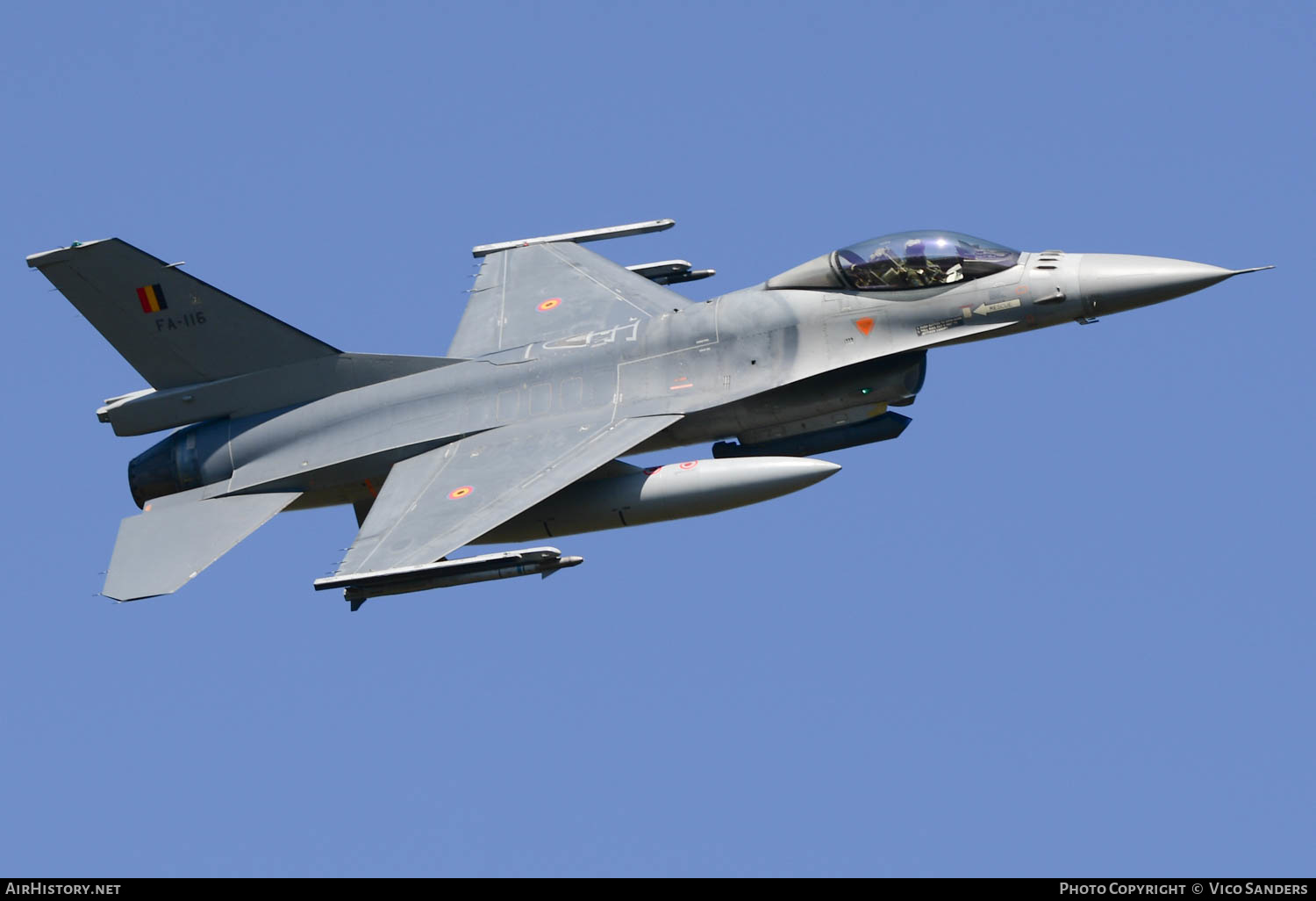Aircraft Photo of FA-116 | General Dynamics F-16AM Fighting Falcon | Belgium - Air Force | AirHistory.net #636062