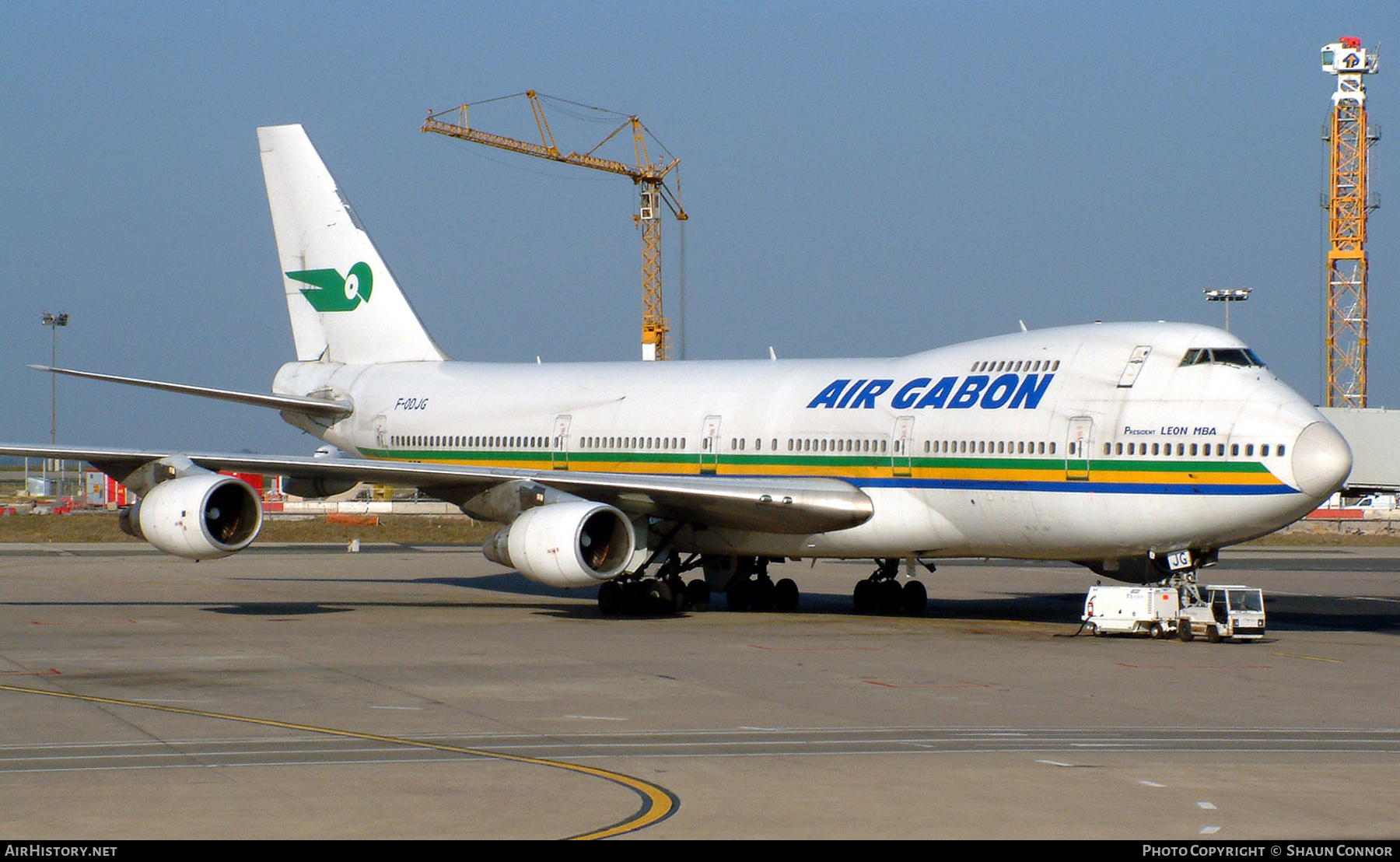Aircraft Photo of F-ODJG | Boeing 747-2Q2BM | Air Gabon | AirHistory.net #636066