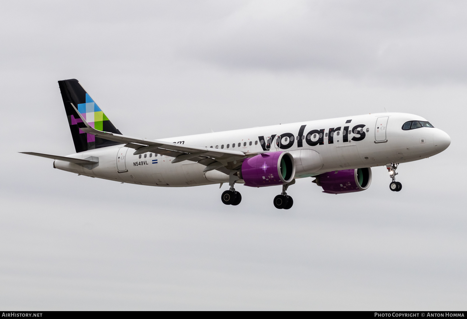 Aircraft Photo of N549VL | Airbus A320-271N | Volaris | AirHistory.net #636074