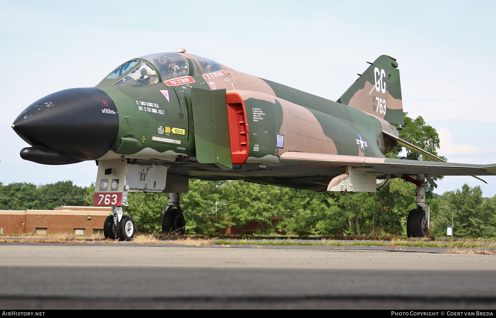 Aircraft Photo of 64-0763 | McDonnell F-4C Phantom II | USA - Air Force | AirHistory.net #636081