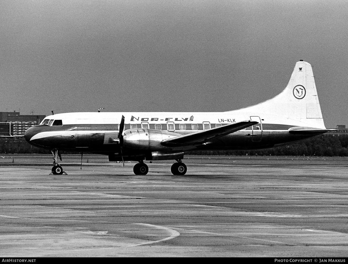 Aircraft Photo of LN-KLK | Convair 440-61 Metropolitan | Nor-Fly | AirHistory.net #636091