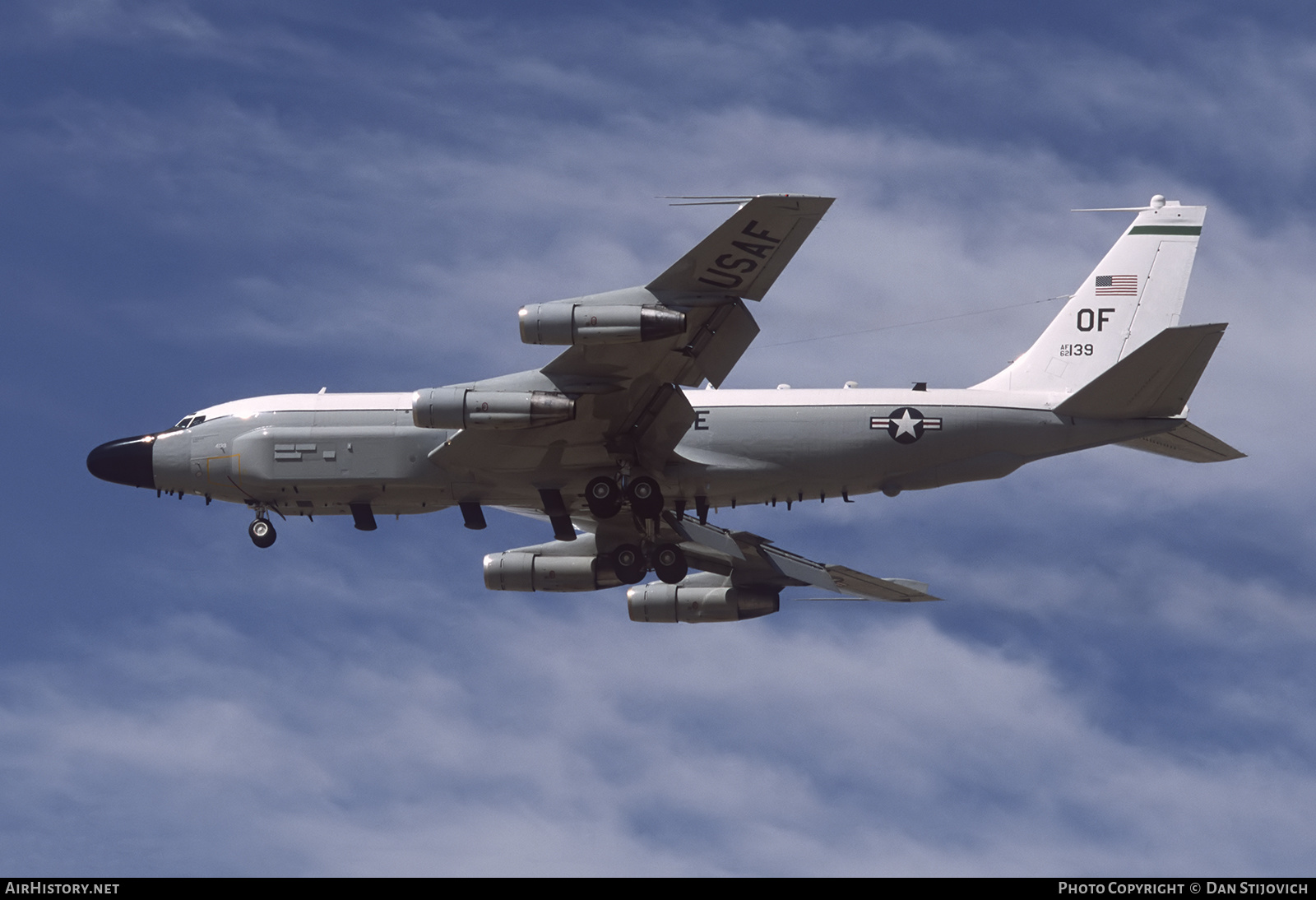 Aircraft Photo of 62-4139 / AF62-139 | Boeing RC-135W | USA - Air Force | AirHistory.net #636095
