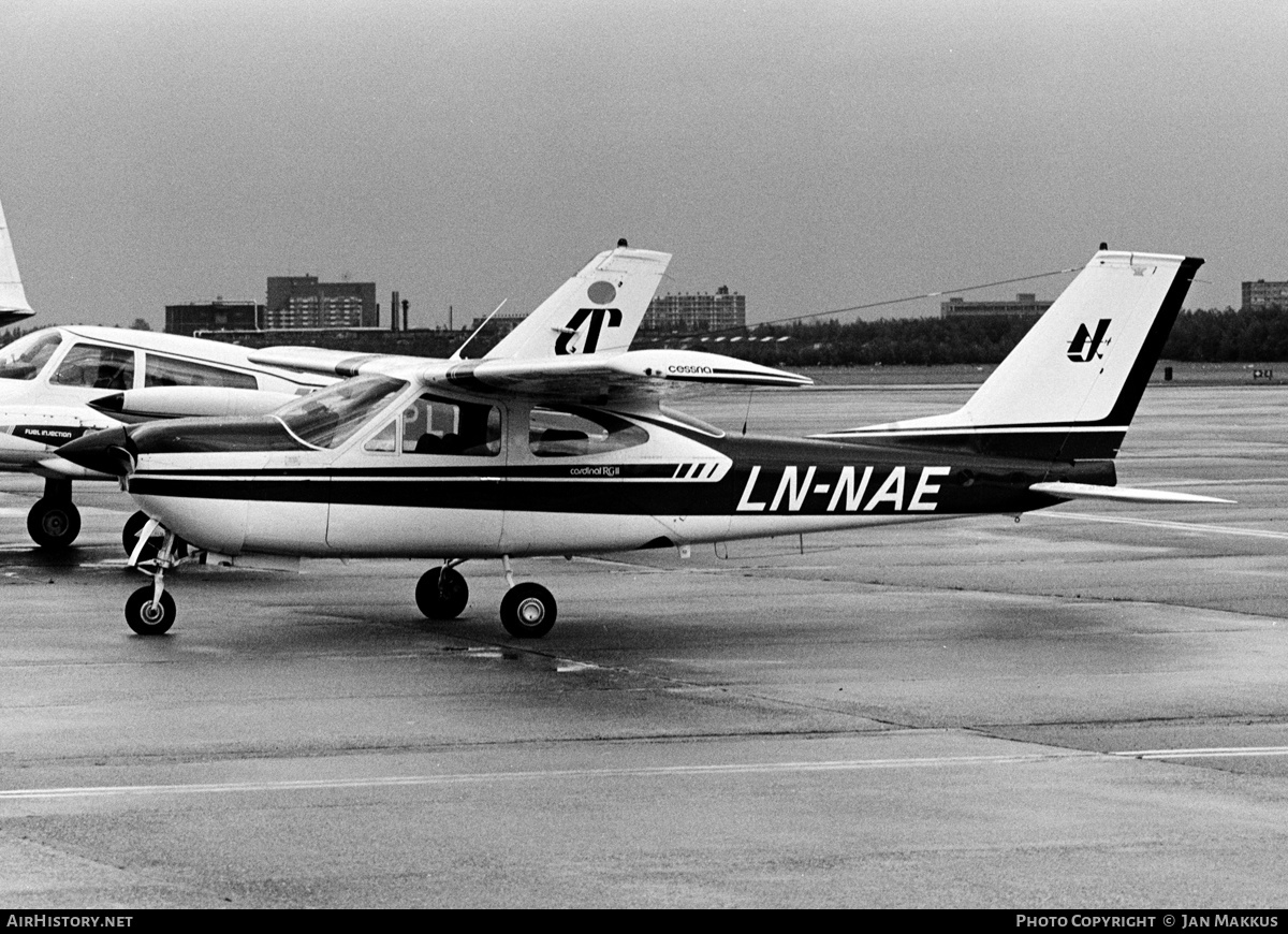 Aircraft Photo of LN-NAE | Cessna 177RG Cardinal RG II | AirHistory.net #636102