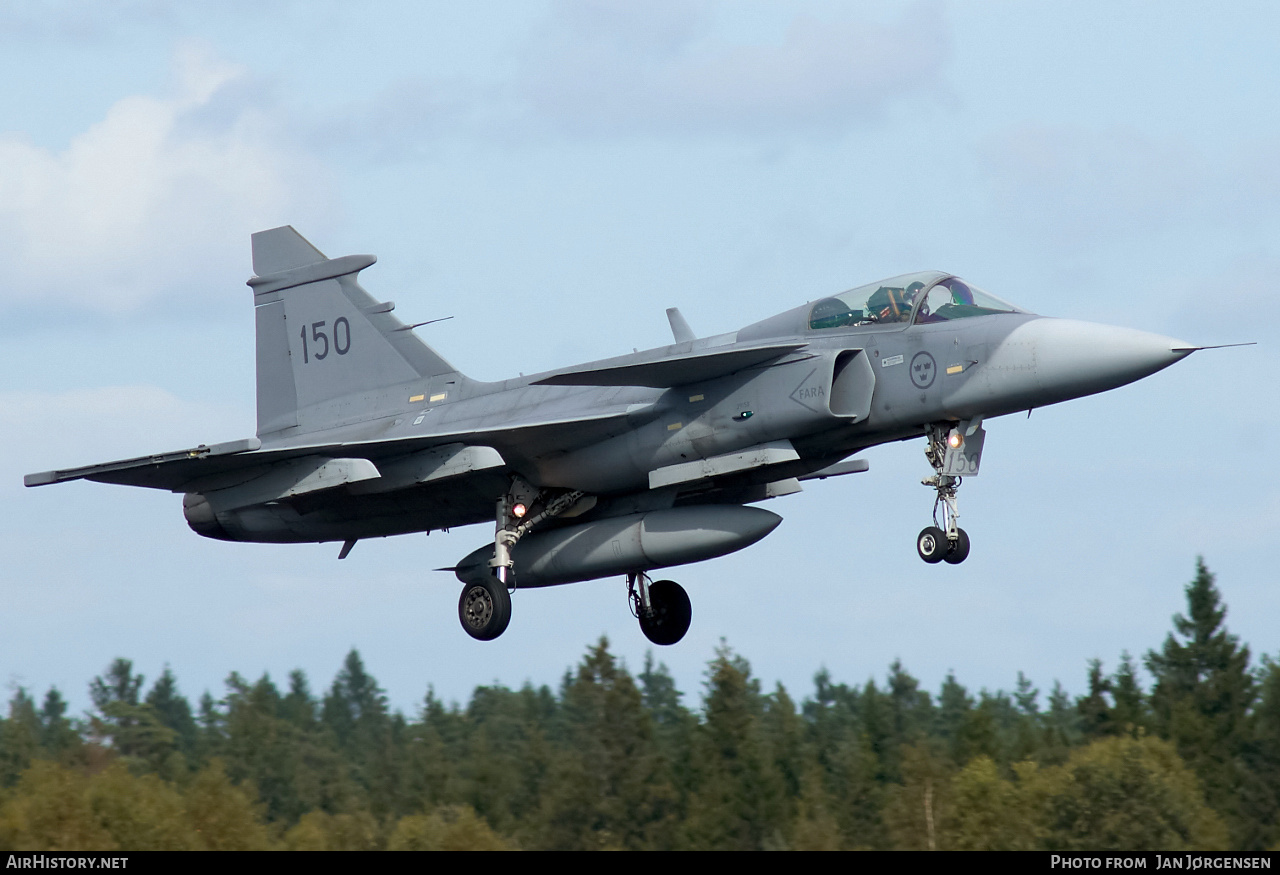 Aircraft Photo of 39150 | Saab JAS 39A Gripen | Sweden - Air Force | AirHistory.net #636104