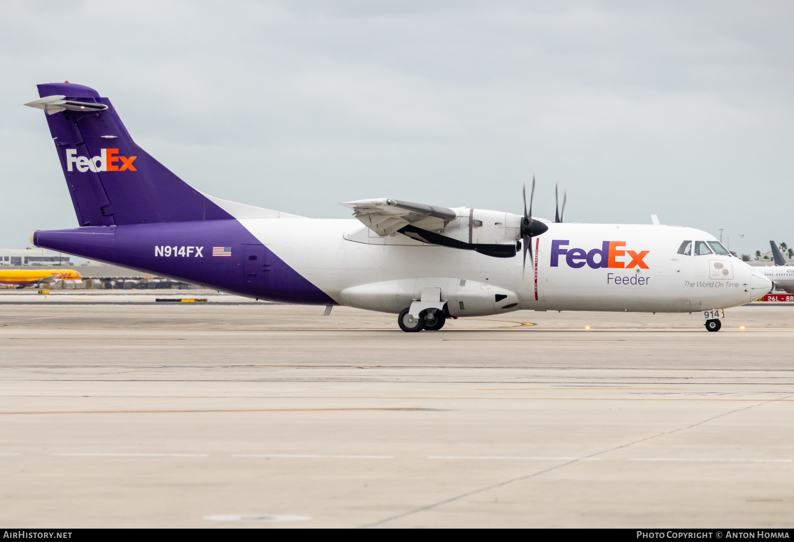 Aircraft Photo of N914FX | ATR ATR-42-300/F | FedEx Feeder | AirHistory.net #636123