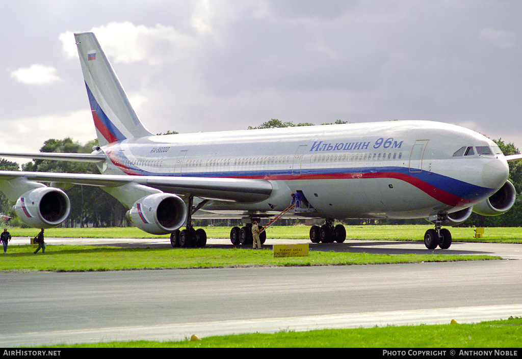 Aircraft Photo of RA-96000 | Ilyushin Il-96M | Ilyushin Design Bureau | AirHistory.net #636126