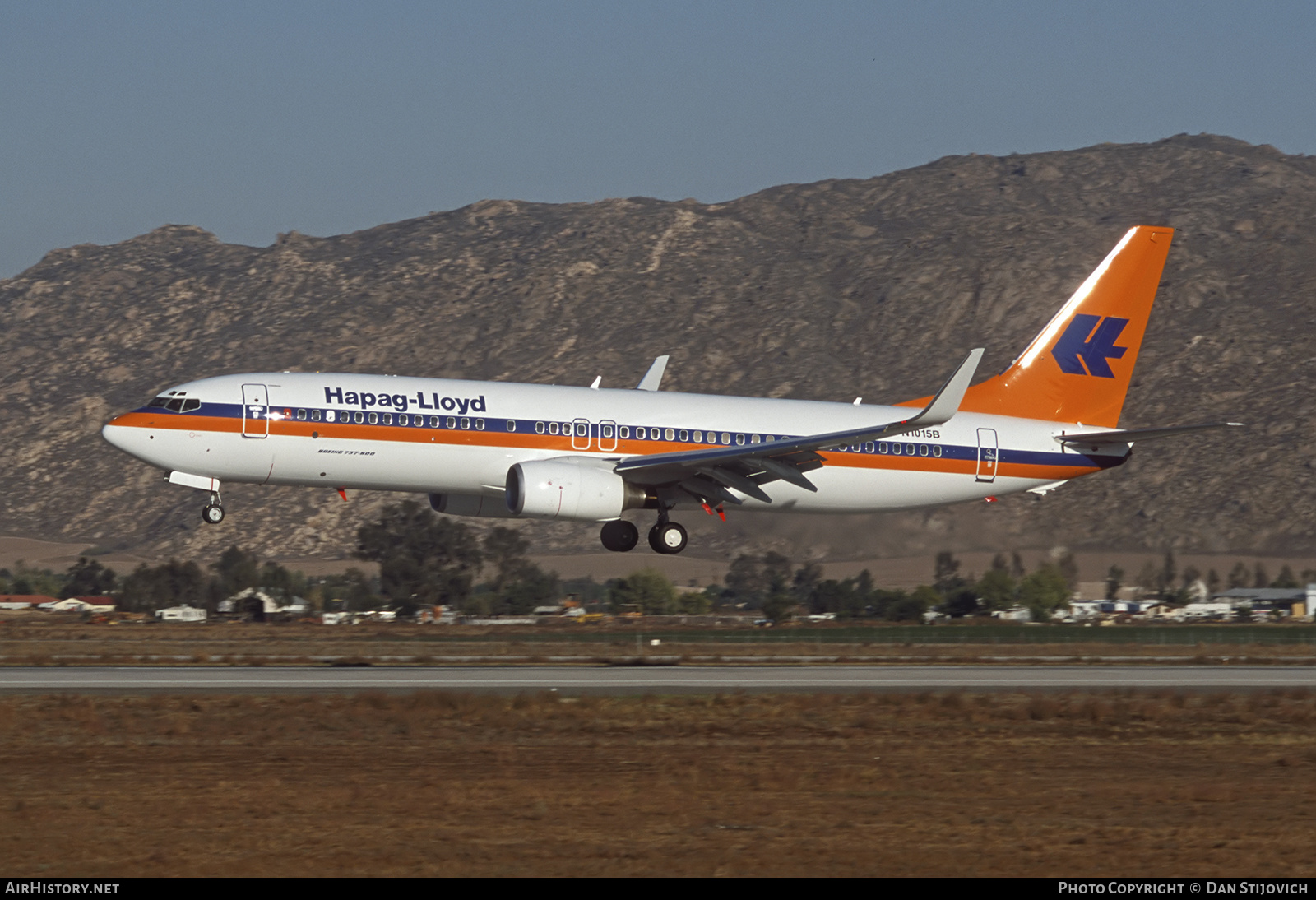 Aircraft Photo of N1015B | Boeing 737-8K5 | Hapag-Lloyd | AirHistory.net #636140