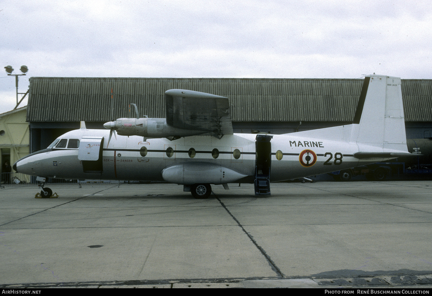 Aircraft Photo of 28 | Aerospatiale N-262A | France - Navy | AirHistory.net #636142