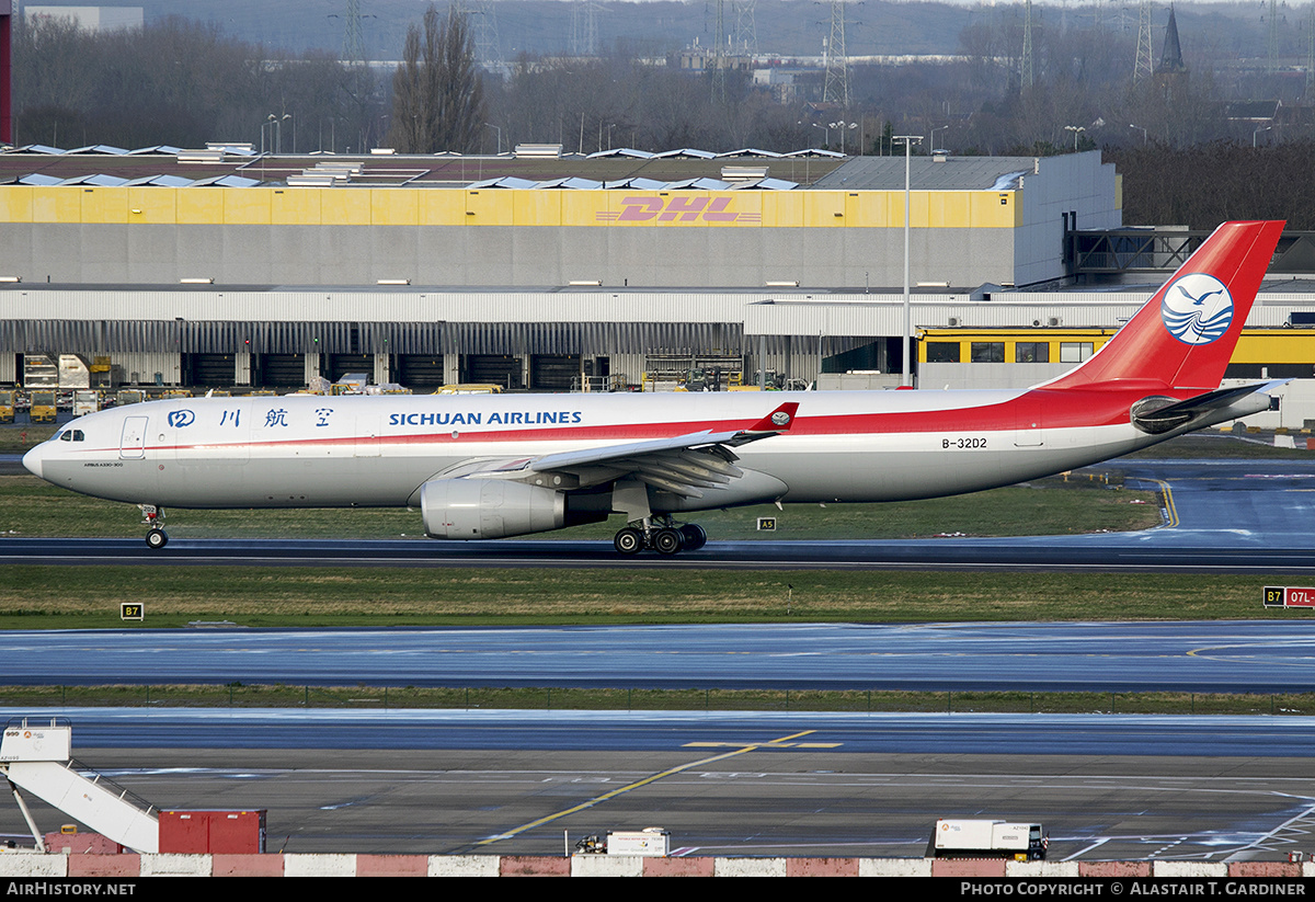 Aircraft Photo of B-32D2 | Airbus A330-343/P2F | Sichuan Airlines | AirHistory.net #636146